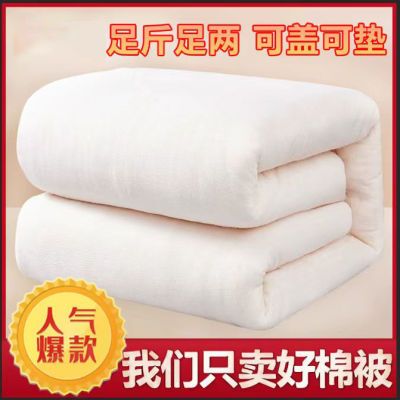 棉被棉胎棉絮垫被铺底学生床垫学生宿舍褥子被子单人加厚四季通用