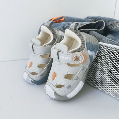 1到2岁宝宝机能鞋夏季凉鞋学步鞋婴儿男童女童包头婴幼儿防滑儿
