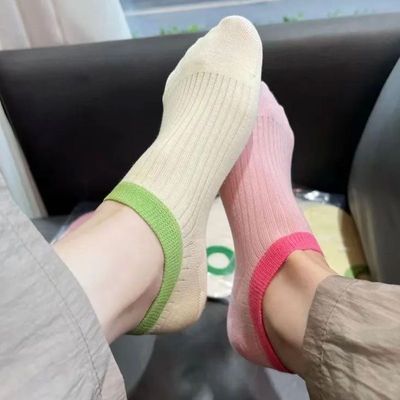 船袜女防滑不掉跟隐形袜子白色浅口短袜低帮夏季薄款网红女士船袜
