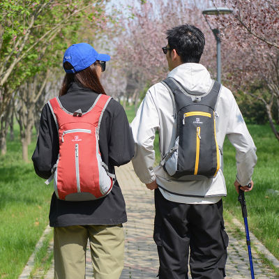 防水新款越野超轻休闲户外骑行登山徒步双肩包水袋男女运动背包