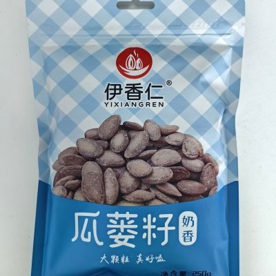 伊香仁新货现炒新日期原味奶香味瓜蒌籽大颗粒话梅味奶油味瓜蒌籽