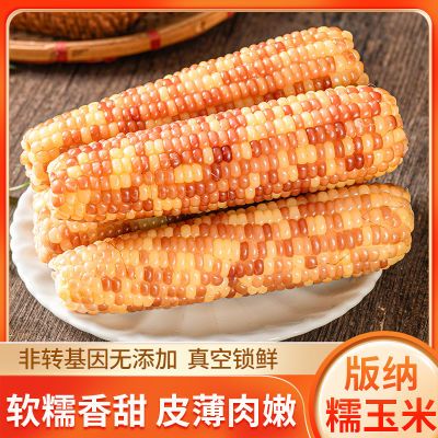 云南西双版纳玉米新鲜香糯真空包装即食花糯玉米棒代餐粘玉米