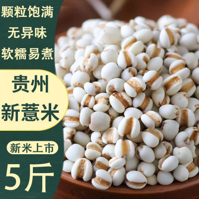 贵州正品薏仁米薏米仁新货兴仁薏仁米可搭配赤豆红豆五谷杂粮粗粮