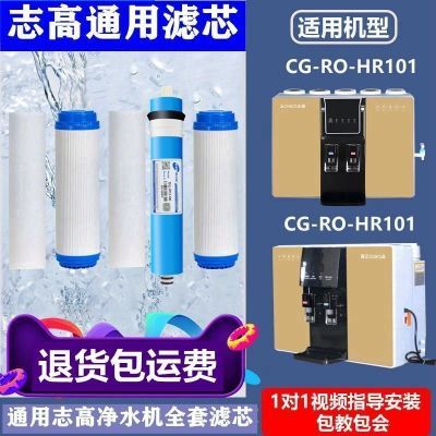 志高净水器滤芯CG-RO-101/103反渗透冷热一体机通用全套五级滤芯