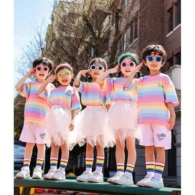 六一演出服儿童啦啦队小学生运动会合唱表演服幼儿园朗诵比赛套装