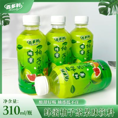 蜂蜜柚子茶果味饮清新柚子茶酸甜可口不甜腻310ml*8瓶工厂