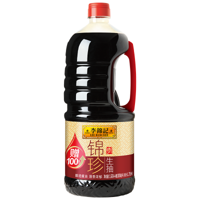 李锦记锦珍生抽1750ml酿造酱油凉拌炒菜精选原料凉拌炒菜家用调味