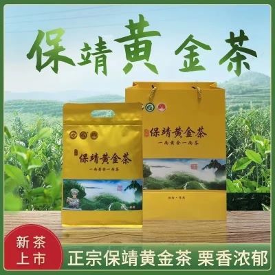 湘西保靖黄金茶2024明前高山正宗原产地特级绿茶茶叶高级正品袋装