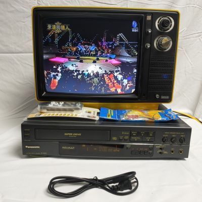 日本进口松下HD82录像机带遥控器六磁头立体声VHS带子正常播放