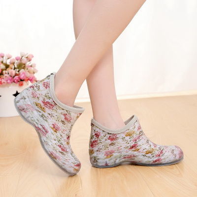 韩版果冻时尚女雨鞋低帮雨靴短筒水靴水鞋胶鞋防滑防水套鞋花园鞋