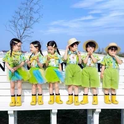 六一儿童表演服装小学生运动会啦啦队照班服幼儿园毕业合唱演出服