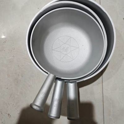 铝水瓢加厚圆形机压家用厨房水舀子汤勺铝水瓢水勺水瓢家用