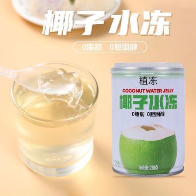 植冻椰子水冻238克6罐整箱免煮美味0脂常温即食网红椰汁罐装