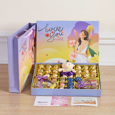 德芙巧克力糖果礼盒装母亲节送妈妈女生老婆同学朋友同事生日礼物