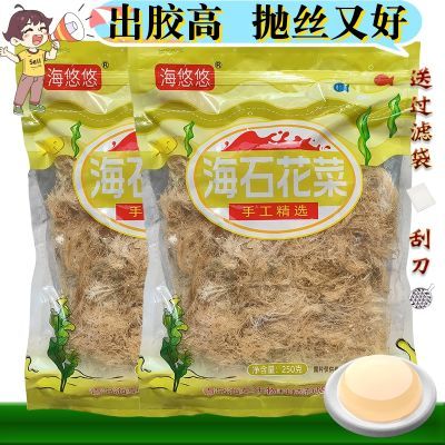 海石花草海冻菜岩衣胶冻海凉粉四果汤石花膏甜品洋菜糕纯天然海藻