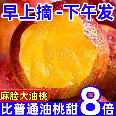 【甜】黄心大油桃5斤新鲜孕妇水果当季黄肉油桃批发非水蜜桃毛桃