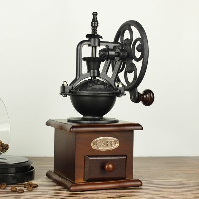 咖啡磨豆机手磨咖啡机手摇家用复古咖啡豆研磨机磨豆机小型
