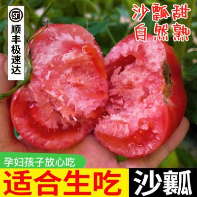 【顺丰新鲜】甘肃沙漠沙瓤西红柿水果西红柿新鲜现摘生吃沙瓤番茄