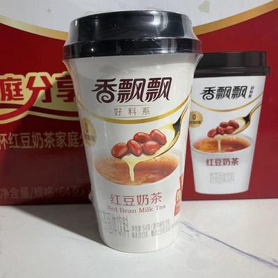 特价清仓香飘飘红豆奶茶整箱速溶冲泡饮品经典红豆奶茶下午茶批发