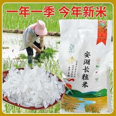 贵州安湖长粒香米23年新米香米长粒香大米油粘米丝苗米煲仔饭10斤