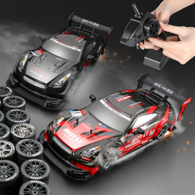 纽奇专业rc遥控车高速漂移成人GTR平跑车充电动四驱赛车C汽车玩具