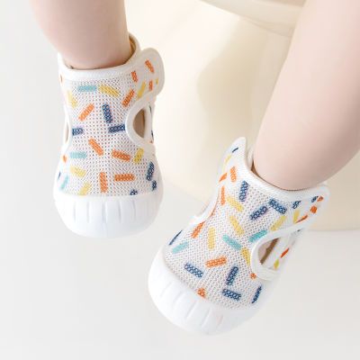 宝宝凉鞋男夏季婴儿学步鞋0一1-2岁防滑软底婴幼儿网鞋女宝宝