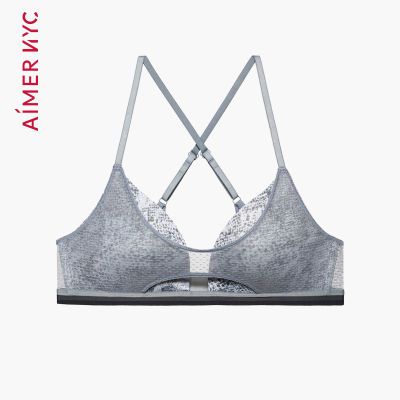 百亿补贴：AIMER NYC BUSHWICK布什维克3/4无托三角杯薄模杯文胸AN170251 50.3元