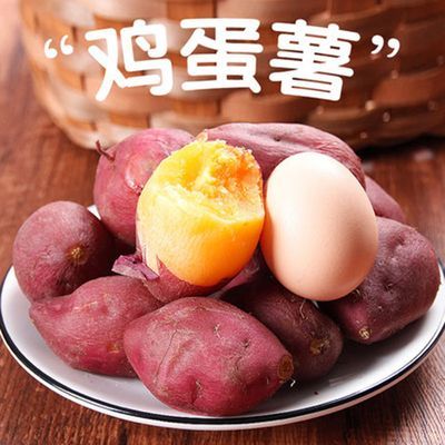 新鲜板栗红薯临安天目山宝宝辅食小香薯圆圆鸡蛋番薯农家地瓜山芋