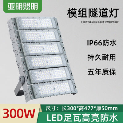 亚明照明亚明LED隧道灯模组投光灯50瓦100W户外防水足球