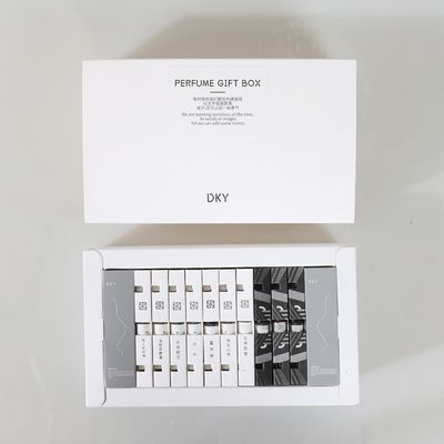 DKY小白盒香水 女士精选小样礼盒套装男持久淡香清新学生10*3ML