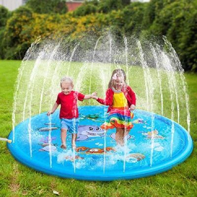 儿童喷水垫宝宝戏水玩具小孩草坪沙滩游戏洒水孩童户外泳池喷水