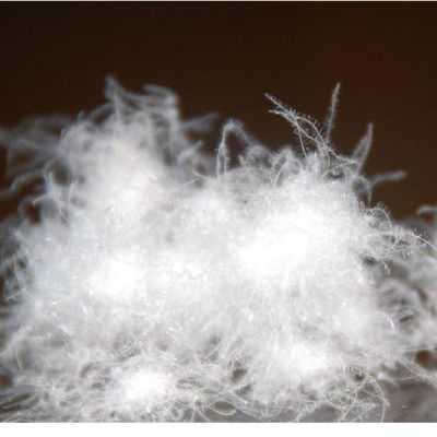 蓬松新国标95白鹅绒羽绒被填充物纯白大朵水洗羽绒白鸭绒填充物