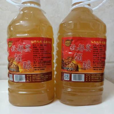 江西瑞金特产客家糯米米酒月子瓶装发酵甜型传统农家酒酿桶装酒娘