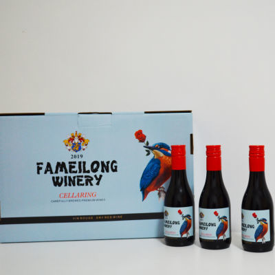 法国进口红酒小瓶干红葡萄酒 高档聚会网红批发整箱187ML瓶装礼盒