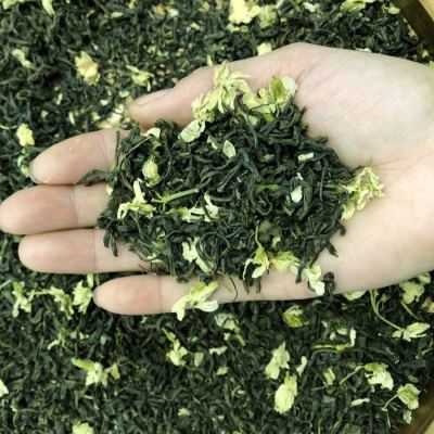 (发一斤)2024新茶茉莉花茶浓香型绿茶袋装500克奶茶商用特级送礼