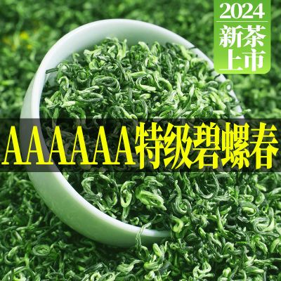 【6A】2024新茶碧螺春特级春茶苏州高山绿茶浓香型茶叶嫩芽嫩叶