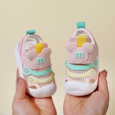 布拉米勒男女宝宝学步鞋春夏款网面小童透气婴儿鞋子夏季宝宝鞋子