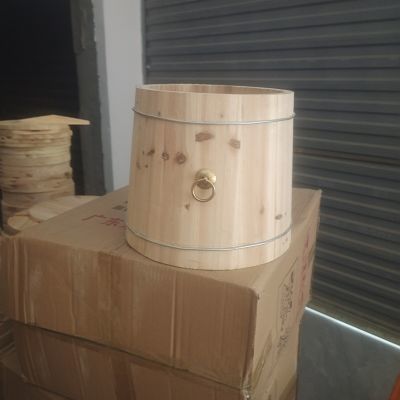 传统手工制作老式杉木桶斗米斗桶【嫁女用斗】厂家直发传统木桶