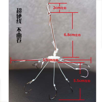 新款鲢鳙专用钩万向翻板钩硬线海杆伊势尼方块爆炸钩大头翻版飞钩