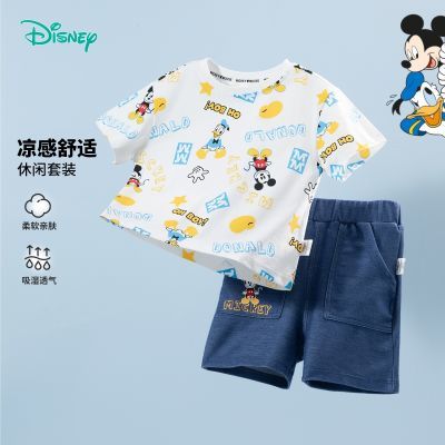 迪士尼24夏季男童短袖套装ZD2DT012