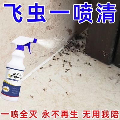 小飞虫喷雾剂克星室内卫生间厕所下水道小飞虫灭杀神器无毒杀虫剂