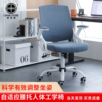 铭椅屋学生家用电脑椅人体工学椅办公会议椅可升降舒适久坐护腰椅