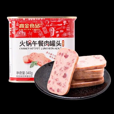 高金食品网红火锅午餐肉罐头火锅泡面米线螺蛳粉懒人版家庭装食材