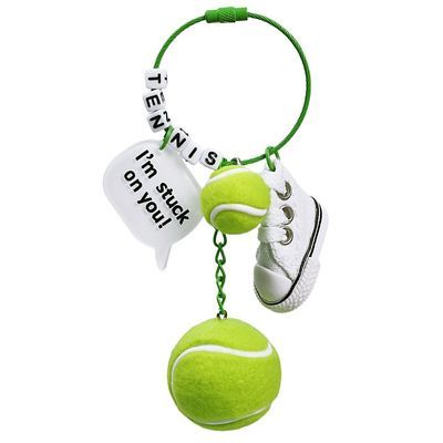 多巴胺运动包挂件网球挂饰可爱周边钥匙扣挂包比赛纪念品个性礼物