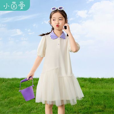 ���ڲ�����С����ͯװŮͯ����ȹ����polo��2025�ļ���һ��ͯ����ɴ����ȹ�� 72.1Ԫ