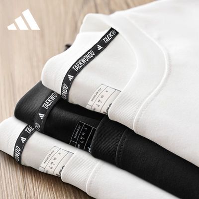 【adidas】阿迪达斯t恤棉短袖男女夏季百搭体恤宽松情侣舒适透气半袖优惠商品图片