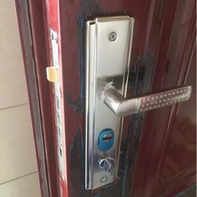 防盗门锁套装家用门锁全铜锁心锁体加厚把手通用型锁门的锁全套