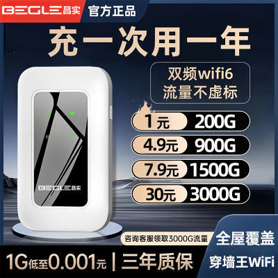 昌实随身带随身wifi路由器直播移动无线租房工地户外宿舍上网5ghz