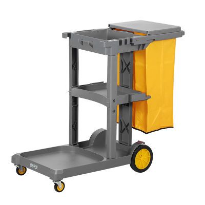 白云清洁车保洁车工具车多功能手推车宾馆酒店医院物业客房打扫车