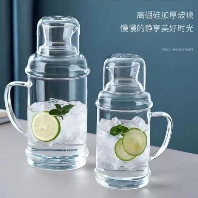 玻璃水壶耐高温家用大容量耐热日式冰箱储水瓶凉白开果汁茶壶套装